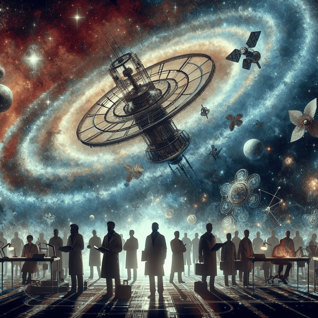 Imagen inspiradora de ciencia ficción