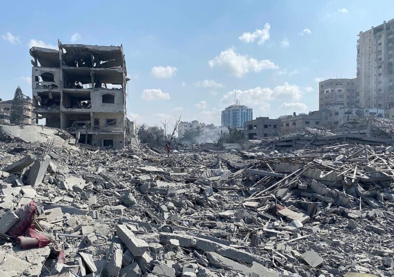 Gaza destruction