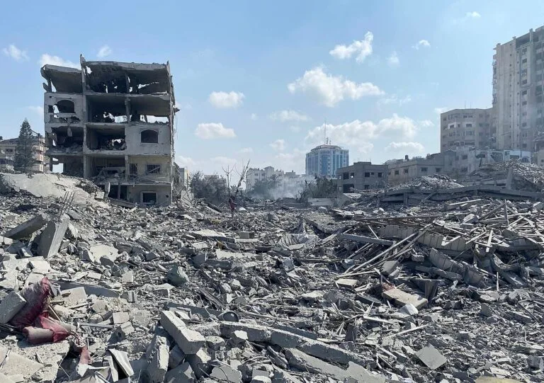 Gaza destruction